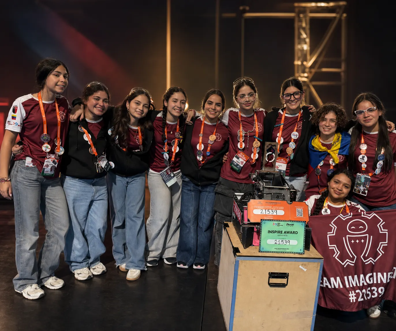 Team Imagineers en el FIRST Tech Challenge Italy Championship